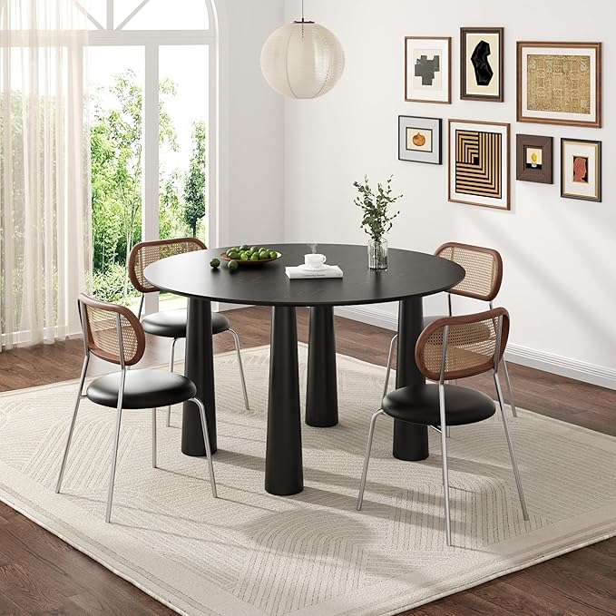 Casaphoria 52" Round Dining Table, Kitchen Table - Image 4
