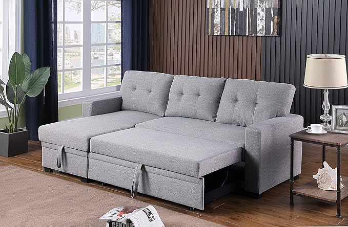 Devion Furniture Philly 4-in-1 Convertible L Shaped Couch - Image 3