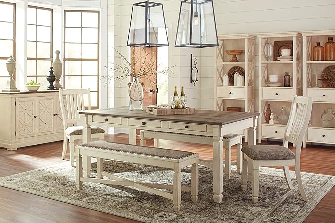 Signature Design by Ashley Bolanburg Farmhouse Dining Table - Image 8
