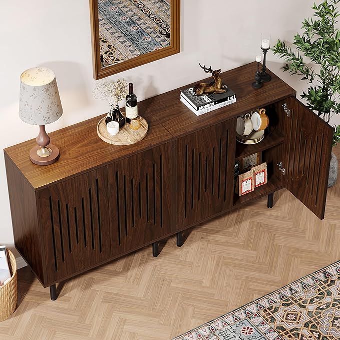 Tribesigns Set of 2 Sideboard Buffet - Image 5