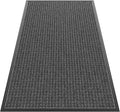 Sturdy Front Door Mat Outside Entrance, Stain and Fade Resistant, Natural by HOMEK