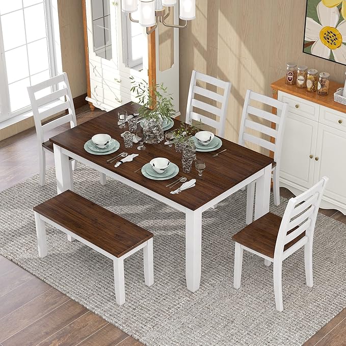 Ball & Cast 6 Piece Dining Table Set - Image 2