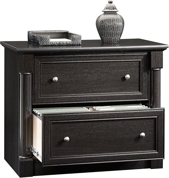 Sauder Palladia 2 Drawer File Cabinet, Lateral Filing Cabinets - Image 4
