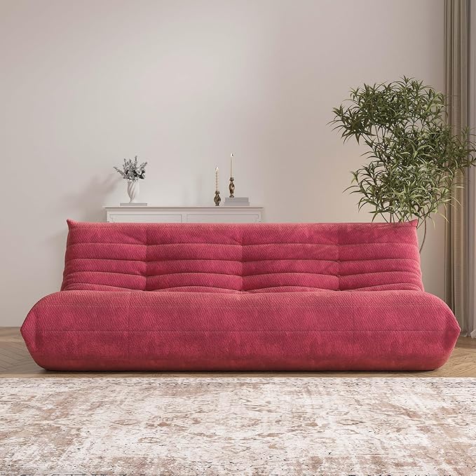 Big Bean Bag Chairs for Adults, 3 Seater Large Bean Bag Sofa, Fireside Chair - Image 4