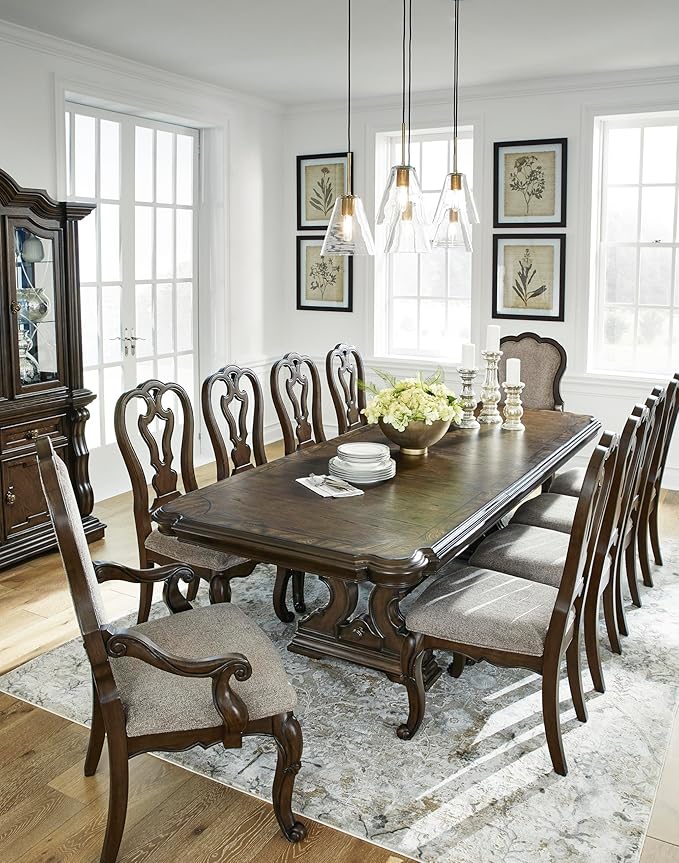 Signature Design by Ashley Maylee Classic Upholstered Armless Dining Chair - Image 20