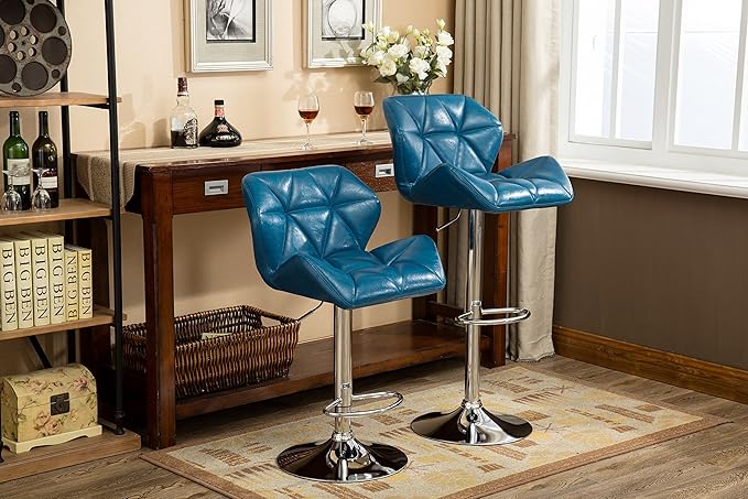 Roundhill Furniture Glasgow Contemporary Tufted Adjustable Height Hydraulic - Image 3