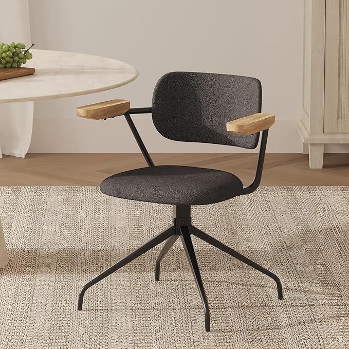 Modern Swivel Dining Chairs Set of 2 - Image 8