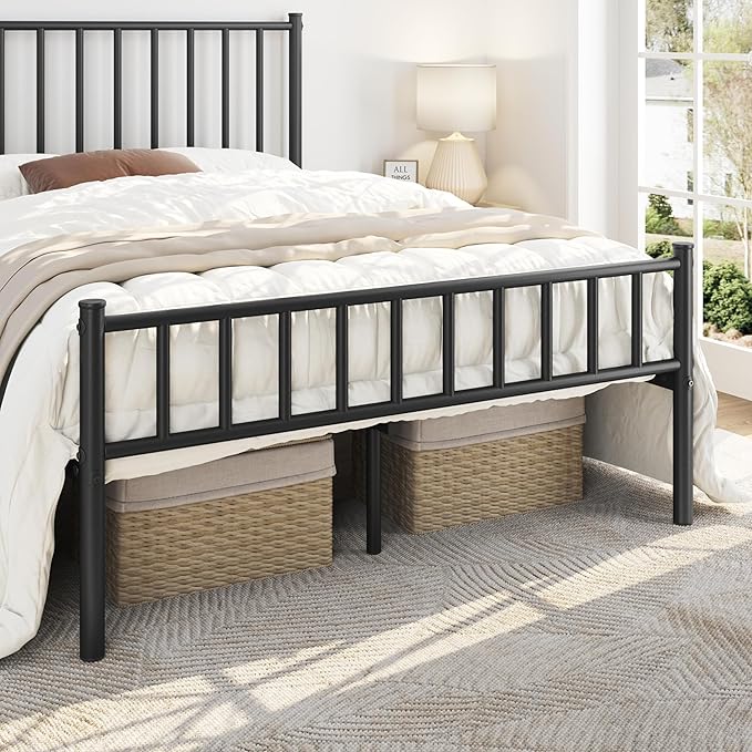 Yaheetech 14 Inch Full Size Bed Frame Metal Platform Bed - Image 7