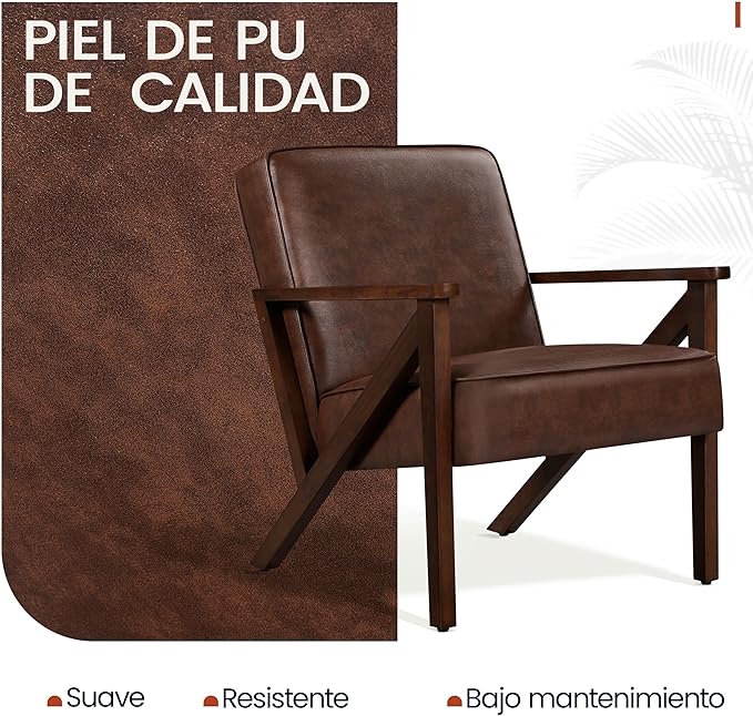 Yaheetech Accent Chair, Armchair - Image 6
