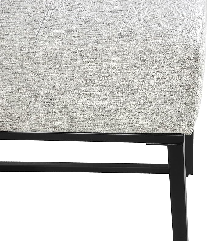 HomePop Channeled Metal Dining Chair - Image 11