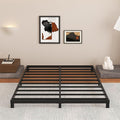 5 Inch Low Queen Bed Frame, Heavy Duty Bed Frame Queen Size Low Profile by Cieemine