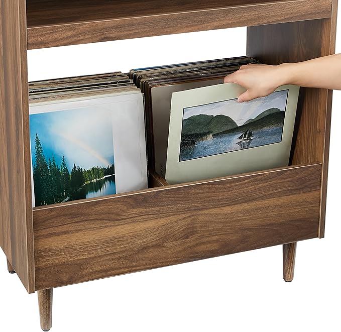 Crosley Furniture Liam Turntable Record Player Stand - Image 8