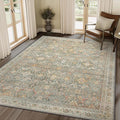 10X14 Area Rugs Machine Washable Rugs by BESBLEE