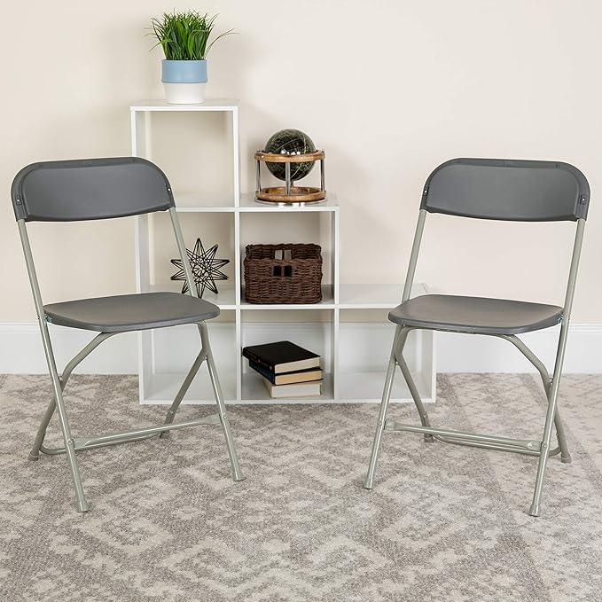 Flash Furniture Hercules Series Plastic Folding Chair - Image 2
