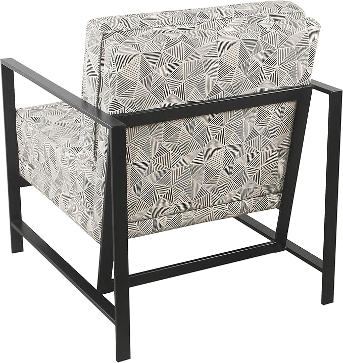 HomePop Modern Metal Frame Accent Chair Home Décor|Accent Chairs - Image 5