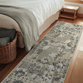 GENIMO Floral Runner Rug 2X6, Machine Washable Non Slip Vintage Patchwork by GENIMO