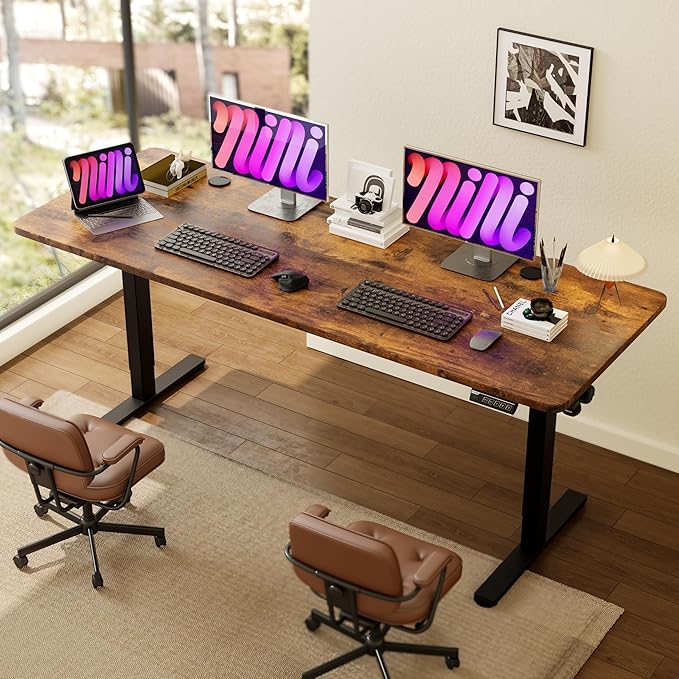 Monomi Electric Standing Desk, 79 x 31.5 inches Height Adjustable, Ergonomic by MONOMI