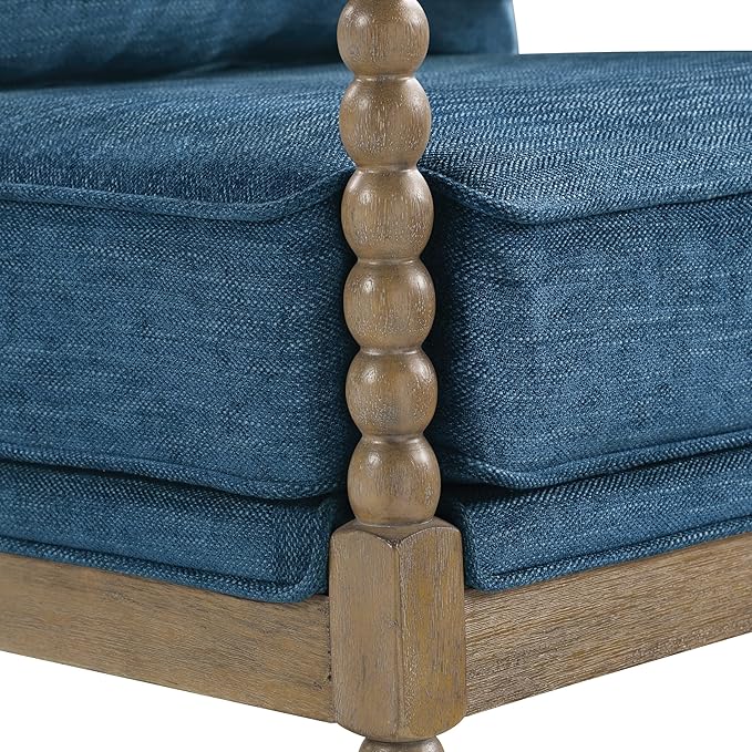 OSP Home Furnishings Fletcher Spindle Accent Chair - Image 7