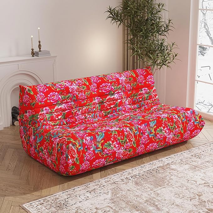 Big Bean Bag Chairs for Adults, 3 Seater Large Bean Bag Sofa, Fireside Chair - Image 3