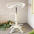 LOKKHAN Adjustable Rustic Industrial Bar Stool by LOKKHAN
