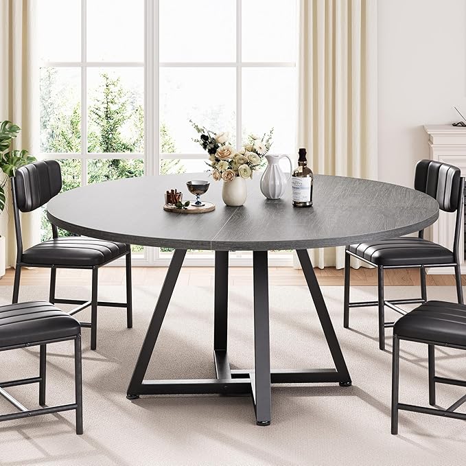 42“ Round Kitchen Dining Room Table - Image 6