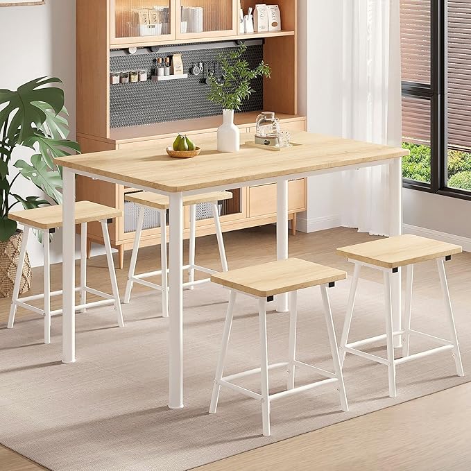 VECELO Kitchen Table and Chairs by VECELO