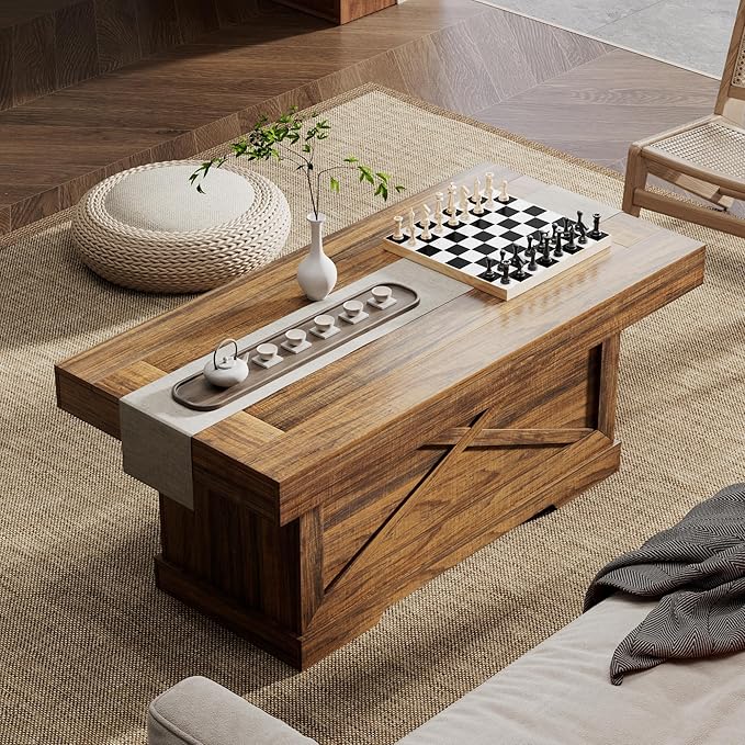 Coffee Table 39 in Rustic Center Table - Image 7