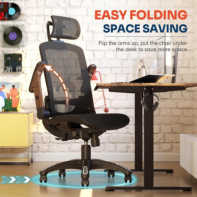 GABRYLLY Ergonomic Office Chair, High Back Home Desk Chair - Image 4