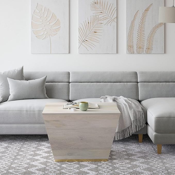 SIMPLIHOME Abba Square Coffee Table - Image 2
