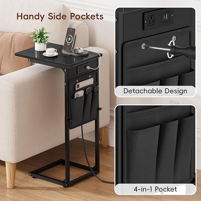 Vagusicc C Shaped End Table - Image 6