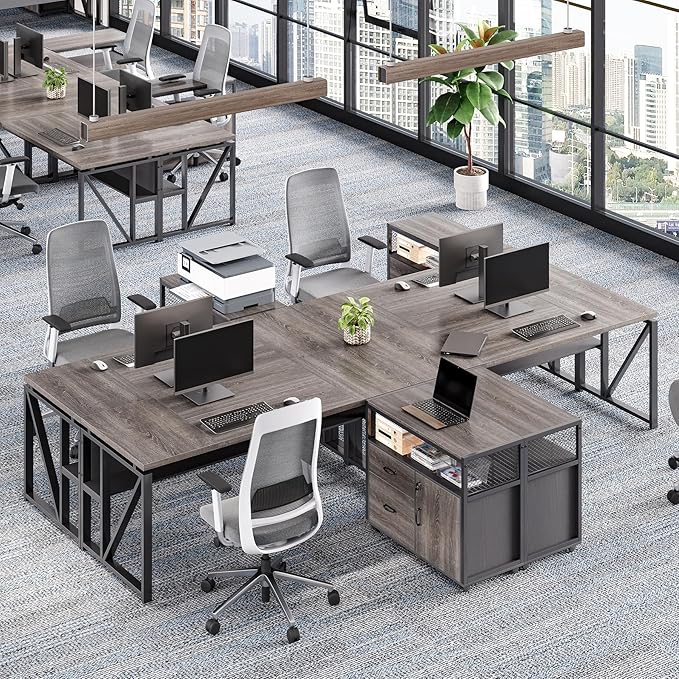 LITTLE TREE 63-Inch Office Desk - Image 9