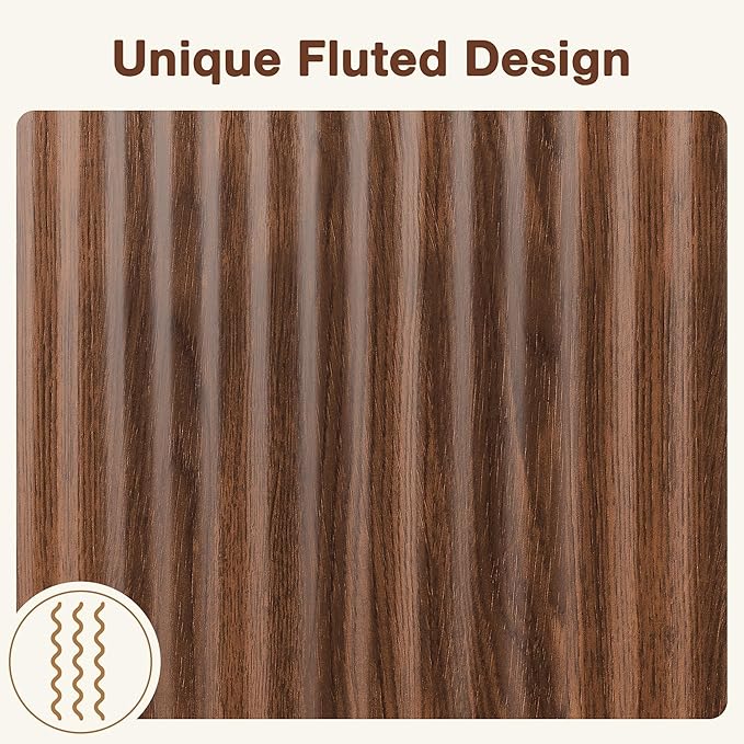 Fluted Buffet Sideboard Cabinet - Image 6