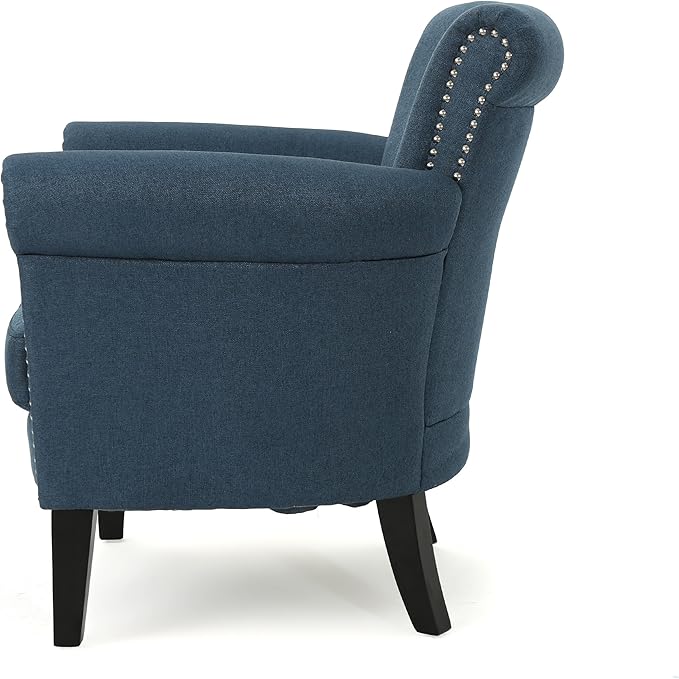 Ball & Cast Upholstered Living Room Chairs, Luxury Curved Design - Image 6