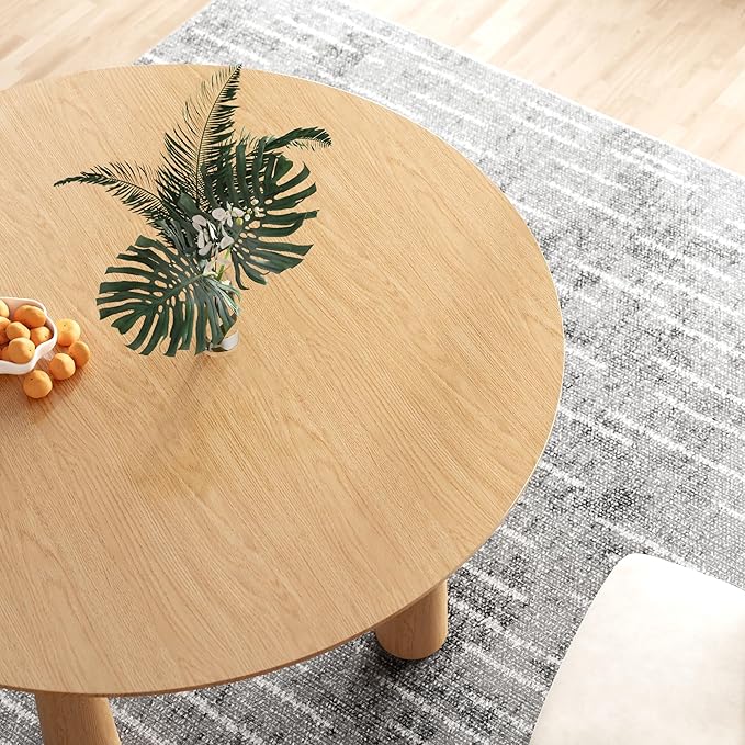 Casaphoria 52" Round Dining Table, Kitchen Table - Image 8