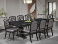 NKMA9-SBB-34, 9-pc Dining Table Set Consists of a Wooden Dining Table and 8 by LuxebyEastWestFurniture
