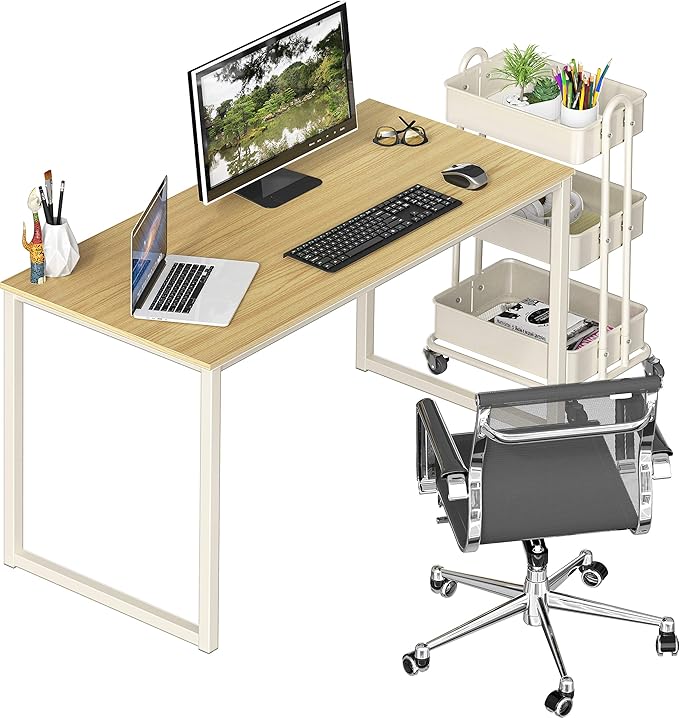 SHW Mission 40-Inch Home Office Computer Desk - Image 4