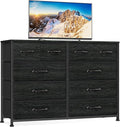 Furnulem Bedroom Dresser for 55”Long TV Stand Entertainment Center Dressers & by Furnulem