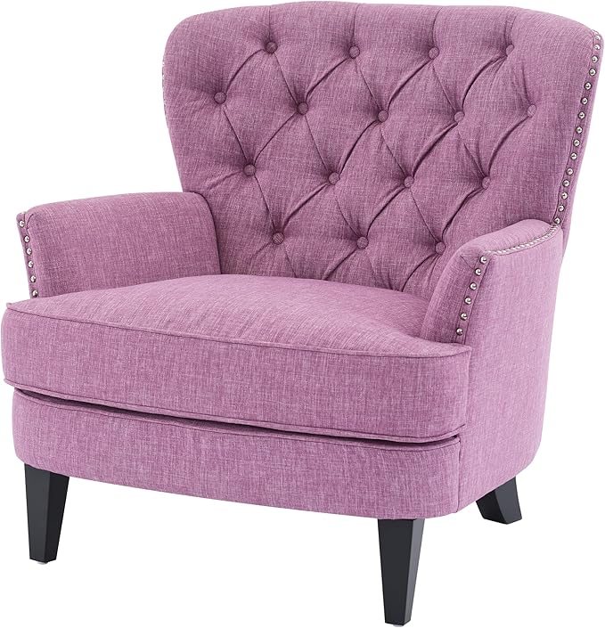 Ball & Cast Accent Chair, Mid-Century Lounge Living Room Chairs - Image 7