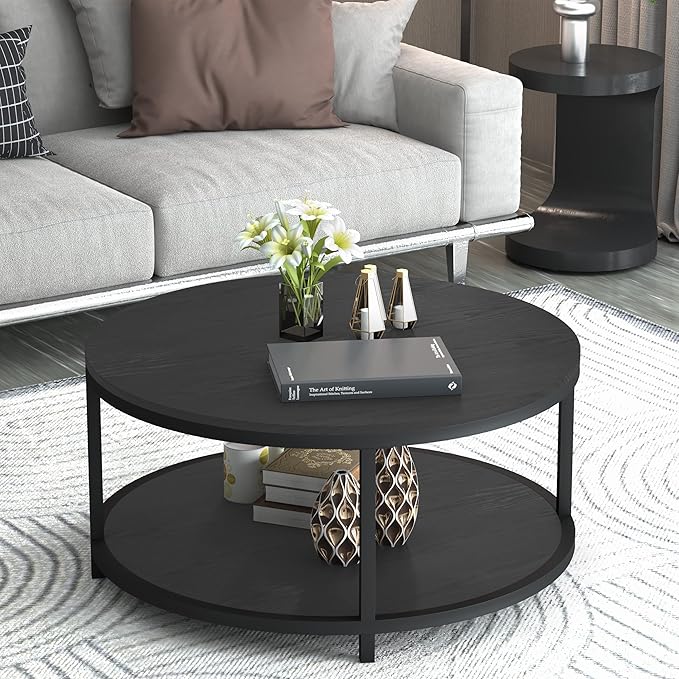 NSdirect Round Coffee Table - Image 4