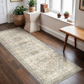 GENIMO Runner Rug 2x10 Machine Washable Non Slip Vintage Hallway Runner Rug by GENIMO
