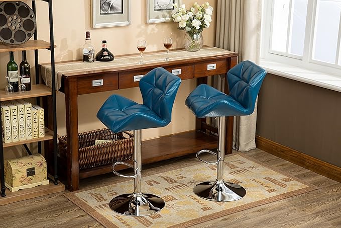 Roundhill Furniture Glasgow Contemporary Tufted Adjustable Height Hydraulic - Image 8
