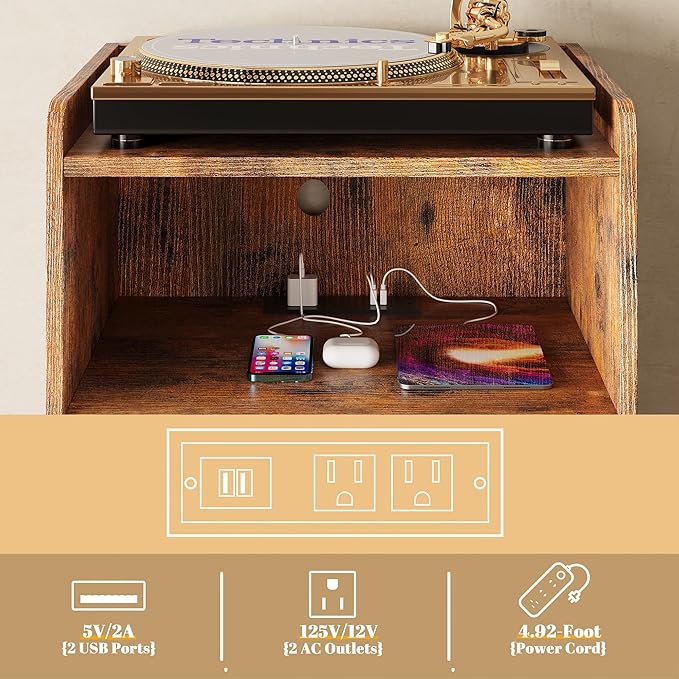 Record Player Stand, Turntable Stand - Image 3