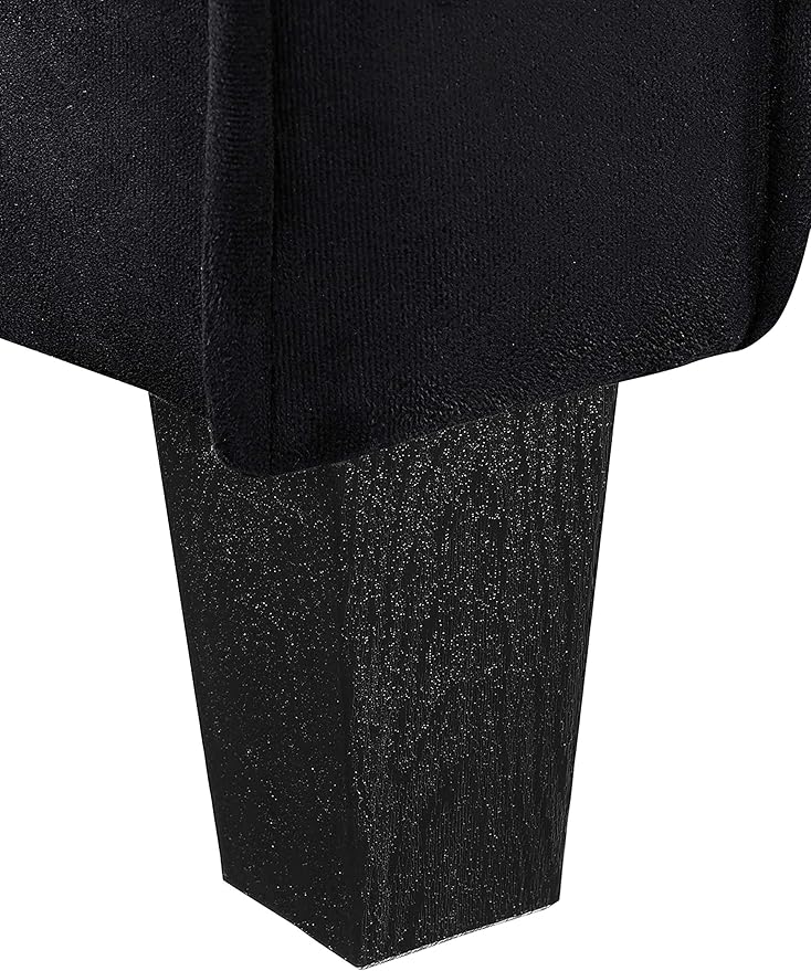 Lifestyle Solutions Harrington Sofa Upholstered Microfiber Fabric Curved Arms - Image 9
