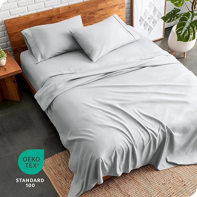 Bare Home Split Head Flex King Sheet Set - Image 8