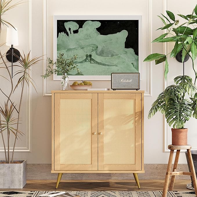 Shintenchi Rattan Buffet Cabinet - Image 3
