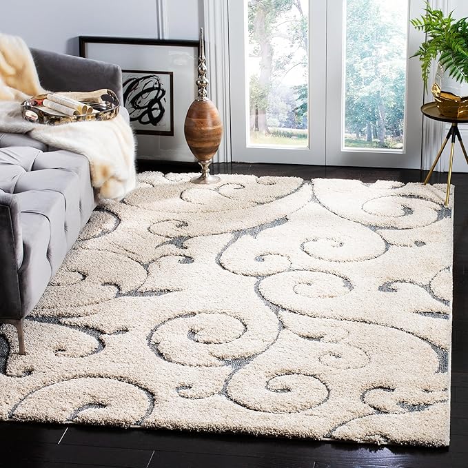 SAFAVIEH Florida Shag Collection Area Rug by SAFAVIEH