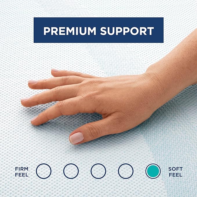 Tempur-Pedic TEMPUR-Adapt + Cooling 3-Inch Full Mattress Topper Medium Luxury - Image 3