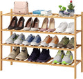 Shoe Rack, 4-Tier Long Shoe Rack by VIEWCARE