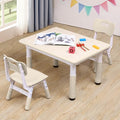 Adjustable Kids Table & Chairs Set by CuFun