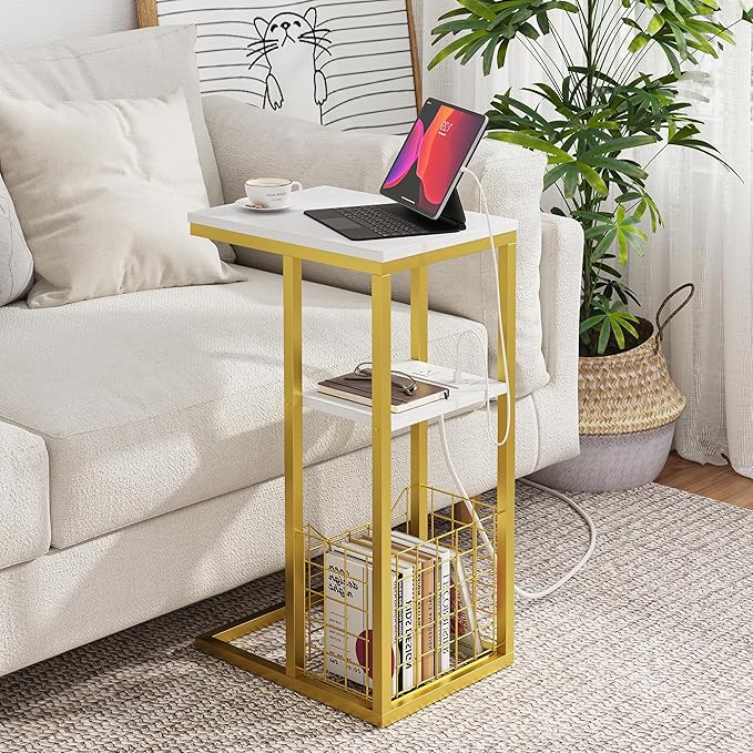 Vagusicc C Shaped End Table - Image 2